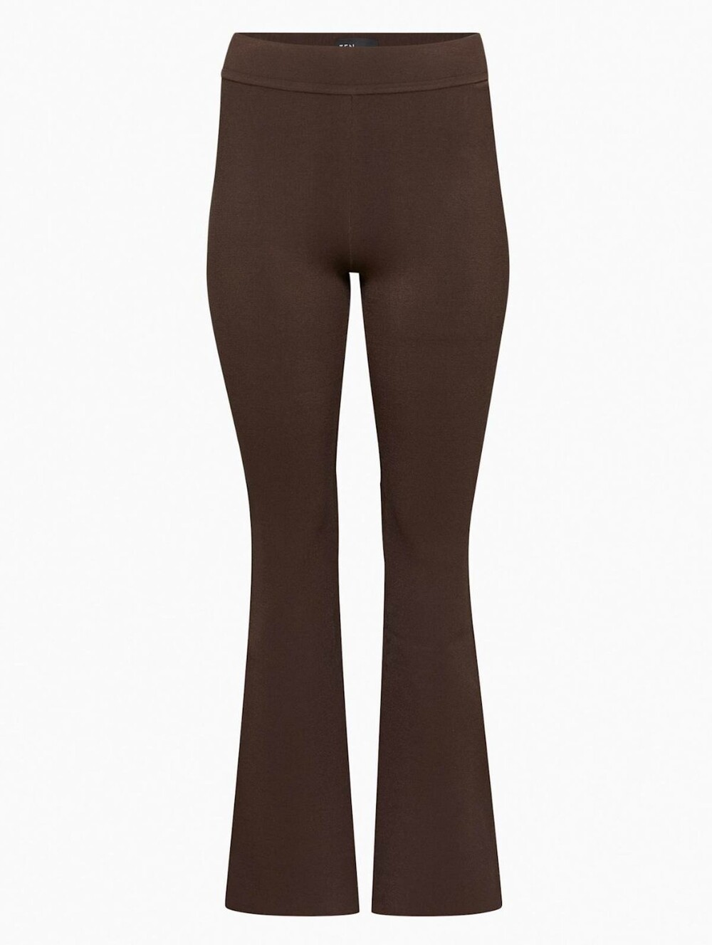 Aritzia Brown Flared Knit Ten by Babaton  Paramount Pants -Coffee bean  Boot Cut